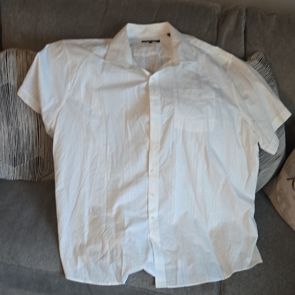 Classic White Men's Shirt